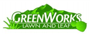 green works lawn and leaf logo