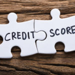 image of puzzle pieces with "Credit" and "Score" written on each