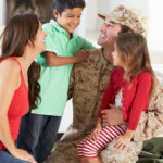 family with service member father image